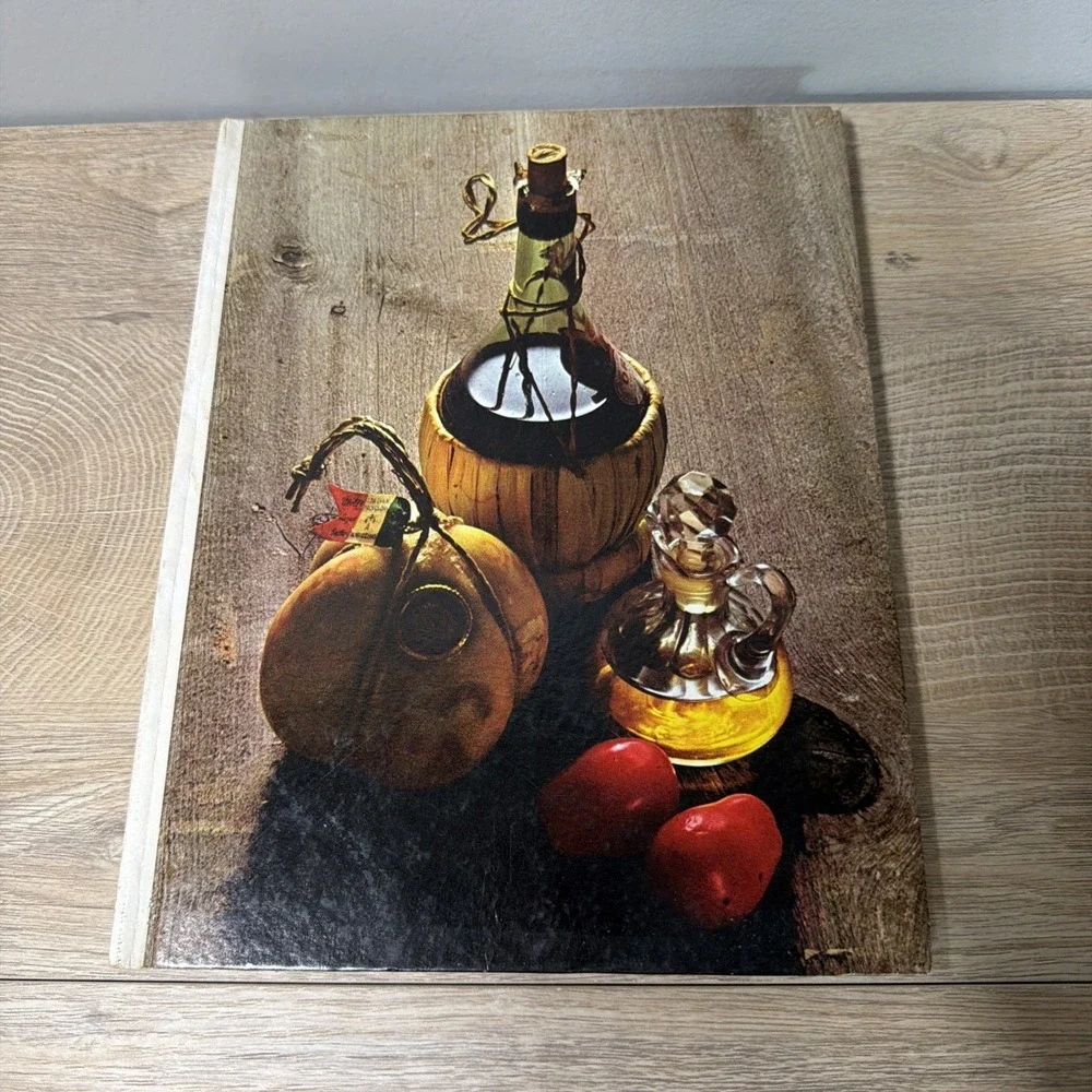 Time Life The Cooking Of Italy Vintage Cookbook Tuscan Cottagecore Kitchen Decor